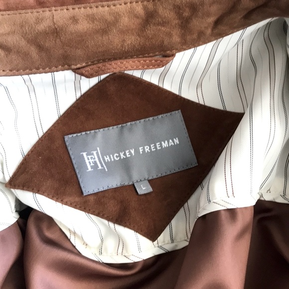 Hickey Freeman men’s suede jacket L - Picture 2 of 10